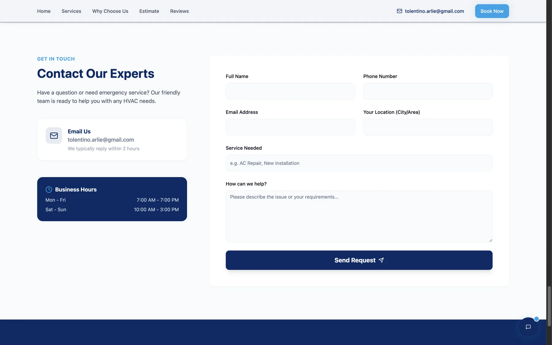 System inquiry interface