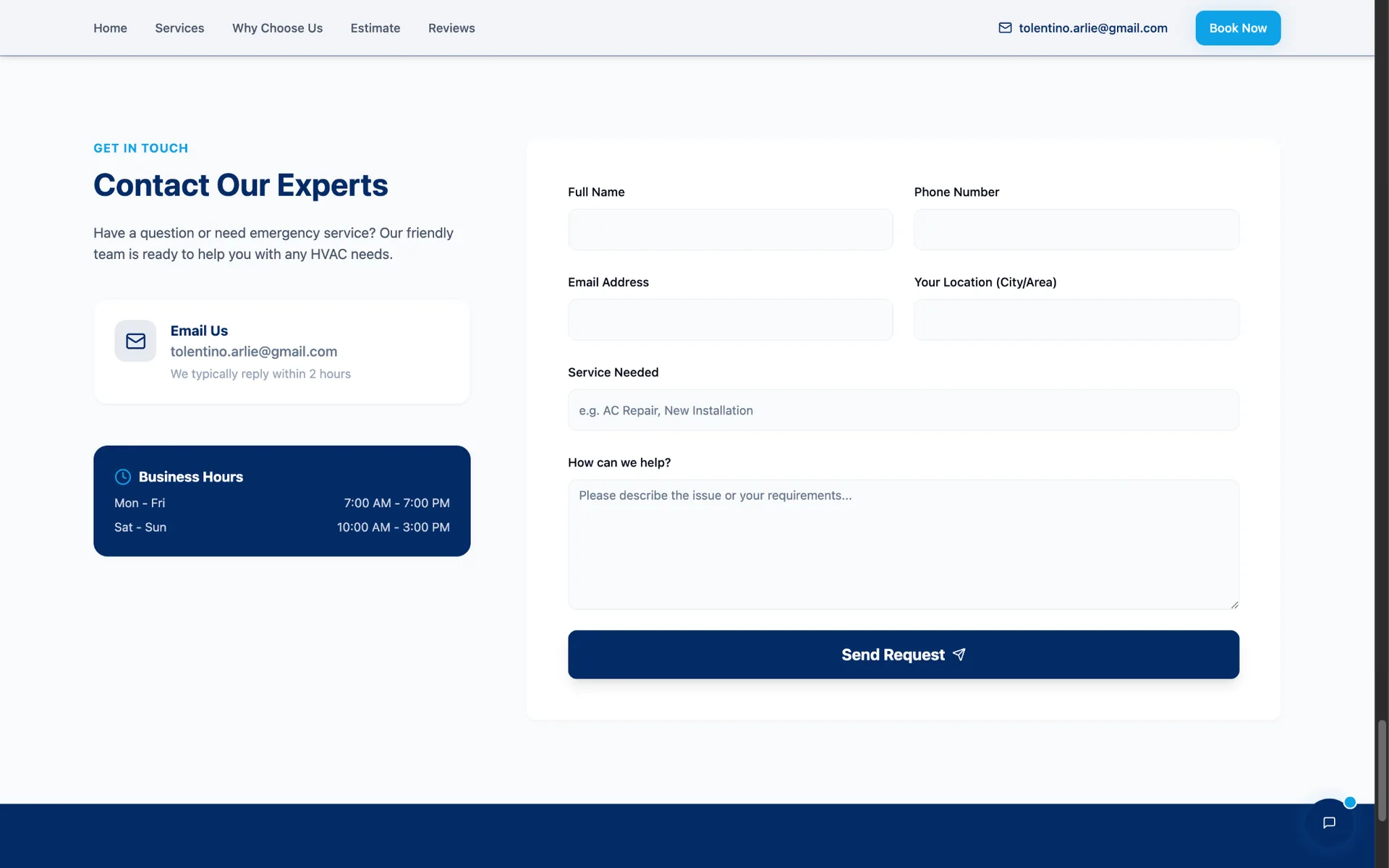 Entertainment Content Platform inquiry form